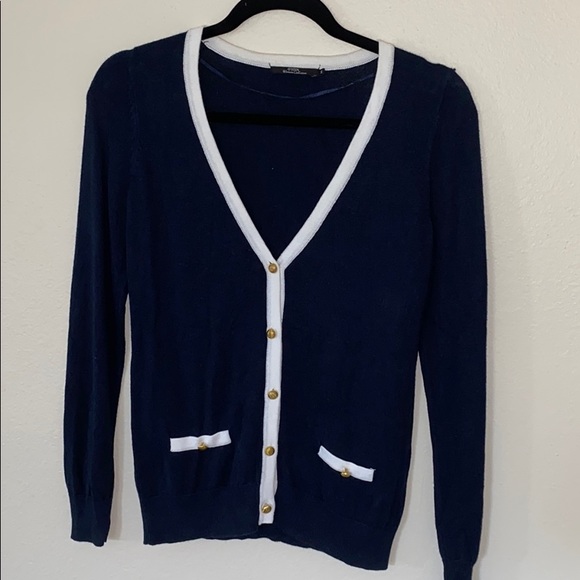 Button navy sweater by O’stin, S - Picture 2 of 4